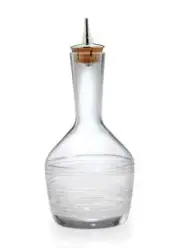 Mercer Culinary Barfly 6.8 oz. Bitters Bottle w/ Stainless Steel Dasher Top