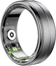 -Compatible Smart Ring Sleep Tracking Smart Ring Heart Rate Blood Oxygen Sleep Monitoring 5-7 Days Battery Life for Women Men