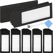 [EATBALE] HEPA Filter Replacement Parts for Ecovacs DEEBOT X1 Omni, DEEBOT X1 PRO Omni, DEEBOT X1 Plus, DEEBOT T10 Omni, DEEBOT T10 Turbo Robot Vacuum Cleaner accessories (6Pcs)