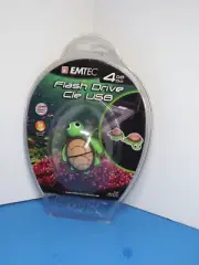 Emtec 4GB USB Flash Drive M316 Aquarium Turtle New (O)