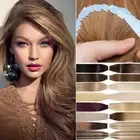 Invisible Tape in Real Remy Human Hair Extensions Seamless Skin Weft 150G THICK