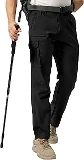 [NATUVENIX] Hiking Pants Men Lightweight Travel Pants for Men Stretch Mens Cargo Work Pants Quick Dry Outdoor Pants Casual