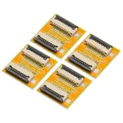 FFC FPC Extension Board PCB Extend Connector 8 Pin 1mm Pitch Single Side 4pcs