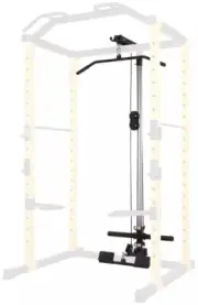 Lat Pulldown Attachment for Power Cage Squat Rack Training Gym Weightlifting NEW