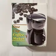 One Cup Coffee Personal Maker Machine Single Cup New Old Stock Never Used