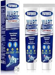 Skin Tag Remover, Wart Remover, Fast Action Wart Gel Maximum Strength Cream with Salicylic Acid - 2 Pack Fast-Acting Wart Cream Freeze Off Designed for Warts.(Bule)-2 Pack