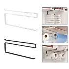 Paper Towel Holder Hanger Rack Kitchen Shelf Organizer Under Cabinet Roll Cup✅