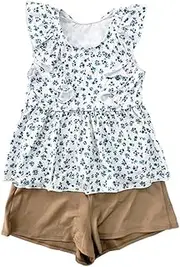 mashalo(マシャロ) Masharo Girls' Bikini Set, Children's Swimsuit, F.BLU, 130