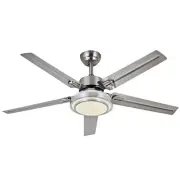 Ceiling Fan with Lights Remote Control, Modern Minimalist,6 Speeds 3 Color Di...