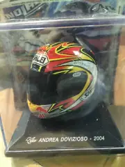 Die Cast Helmets Moto Gp " Andrea Dovizioso - 2004 " Scale 1/5 Altaya