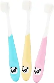 minkissy Mini Brush for Boys and Girls Boys and Girls Toothbrush Soft Bristle Tooth Brush for 3-10 Year Old