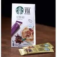 在飛比找蝦皮購物優惠-星巴克 VIA印度香料茶 CHAI TEA 即溶包