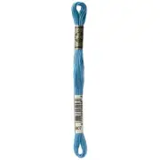 DMC 6-Strand Embroidery Cotton 8.7yd-Peacock Blue - 12 Pack