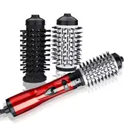 3 in 1 Rotating Electric Hair Straightener Brush Hair Curler Hair Dryer Brush