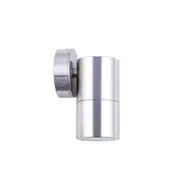CLA LIGHTING Outdoor Wall Mounted Down Light - 240V GU10 - 60mm Silver