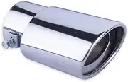 Exhaust Tail Pipe For Toyota For RAV4 XA50 2019-2023 1piece Stainless Steel Exhaust Pipe Muffler Tailpipe Muffler Tip Car Rear Tail Throat Accessories Exhaust Tip(Style-C)