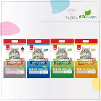 在飛比找松果購物優惠-【ECO艾可】天然豆腐貓砂，4種味道，7L(單包) (10折