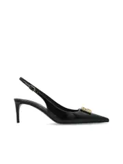 Dolce & Gabbana Pointed Toe Slingback Stilettos