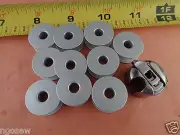 10 ALUMINUM BOBBINS 1 BOBBIN CASE INDUSTRIAL JUKI/other