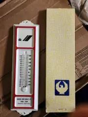 NOS IH International Harvester truck Thermometer Geneva implement co. Nebraska