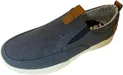 FYFO (Fuel Your Fashion Online) Twin Gusset Slip On Men's Denim Canvas Loafers