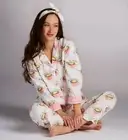 PJ Salvage RPFLPJL Love You So Matcha 3PC Flannel PJ Set