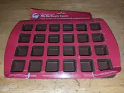 NEW-Wilton Bite-Size Brownie Squares 24-Cavity Silicone Mold, Safe for all Uses