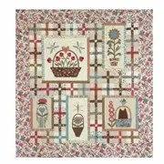 The Birdhouse Designs Sewing Baskets and Critters Quilt Pattern