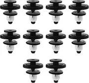 ECSiNG 10PCS Tailgate Spoiler Clips 91513-T6A-003 Compatible with Civic CR-V Fit HR-V Plastic Tailgate Spoiler Pin and Nut Retainer Fasteners