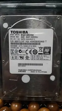 在飛比找Yahoo!奇摩拍賣優惠-二手良品TOSHIBA MQ01ABD050 500GB H