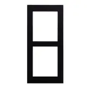 2N IP VERSO - FRAME FOR SURFACE INSTALLATION 2 MODULES - BLACK