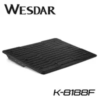 在飛比找momo購物網優惠-【Wesdar】K-8188F電競筆記型電腦用散熱墊(筆記型