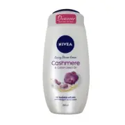 6 X250ml NIVEA Cashmere & Cotton Seed Oil Shower Cream - 250ml