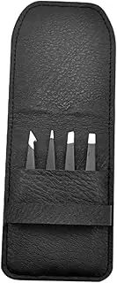 TOVINANNA 1 Set Stainless Steel Eyebrow Tweezers Women Precision Tools for Shaping Brows Eyelash Extensions Portable and Durable Beauty Accessories for Home Travel
