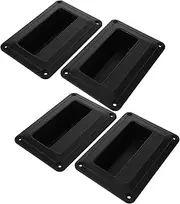 Veemoon 4pcs Speaker Side Handle Replacement Small Audio Handles for Stage Speakers Easy to Install Comfortable Grip