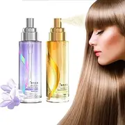 2pcs Long-Lasting Lightweight Hair Soft Essential Oil Spray,Fluffy Volumizing Hair Spray,Perfumed Hair Care Essential Oil Spray,Smoothing Hair Oil Spray,Protein Smoothing Cream,Refreshing Spray