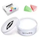 MOSAIZ CLOWN WHITE PROFESSIONAL STAGE FACE BODY CREAM MAKEUP PAINT MIME 2.1 OZ
