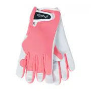 Annabel Trends - Sprout Coral Pink Ladies Goatskin Gloves | Garden House - OSFA