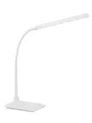 LEDlux Crawford LED Touch Table Lamp in White