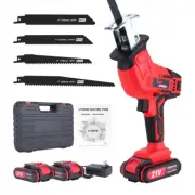 Reciprocating Saw Cordless 21V Max with Brushless Motor for Wood/Pvc/Metal Cutti