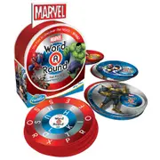 ThinkFun Word A Round Marvel Edition Card Trivia Play Family Game Night 10y+