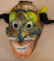 Circa 1960's Topstone CANNIBAL Plastic Vacuform Mask - Keith Ward Design