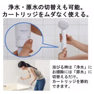日本製 TORAY 東麗 除氯淋浴器RS53 RS52蓮蓬頭 花灑