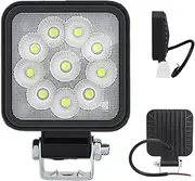 Work Lights for Truck, LED Lights for Truck, Super Bright Flood Spotlight Accessories LED Waterproof Lighting Bar for Pickup, Golf Cart & ATV