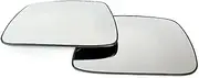 Car Wing Mirrors Glass For JEEP For GRAND CHEROKEE 2005-2010 Rearview Mirror Lenses Side Mirrors Reflective Lens Glass Parts Rearview Lens