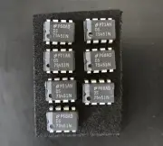 7 Pcs National Semiconductor 75451N Series Dual Peripheral Drivers 8-PIN DIP
