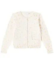 [Bonpoint] Bonpoint Enoha printed cotton cardigan Y 14 multicoloured