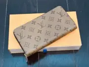 BRAND NEW Louis Vuitton LV Monogram Reverse Zippy Zip Around Long Wallet M82444