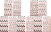 ARTIBETTER 10 Sheets Adhesive Bulletin Board Trim Stickers Classroom Borders for Bulletin Board Decorations Smooth Surface for DIY and Craft Projects for Chalkboards and Whiteboards