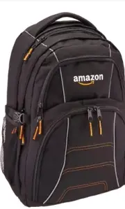 Amazon Basics Laptop Backpack - Fits Up to 17-Inch Laptops, black